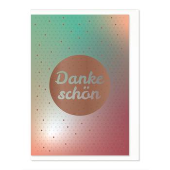 Komma³ Grußkarte Good Luck Dankeschön