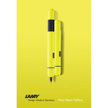LAMY Kugelschreiber pico neon yellow