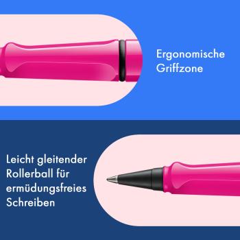 LAMY Tintenpatronenroller safari roll-ink pink