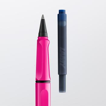 LAMY Tintenpatronenroller safari roll-ink pink