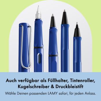 LAMY Tintenpatronenroller safari roll-ink blue