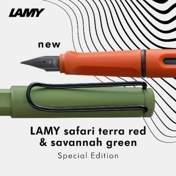 Preview: LAMY Tintenroller safari savannah green - Special Edition (2021)