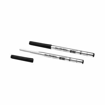 Preview: MontBlanc® Ballpoint Pen Refill B 2 Stück mystery black