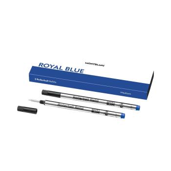 MontBlanc® Rollerball Pen Refill M (medium) 2er  royal blue