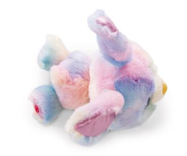 Preview: Nici Glubschis 15cm Hase Rainbow Candy liegend