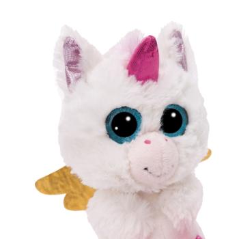 Preview: Nici Glubschis 15cm Einhorn Glowy Kaddi schlenkernd