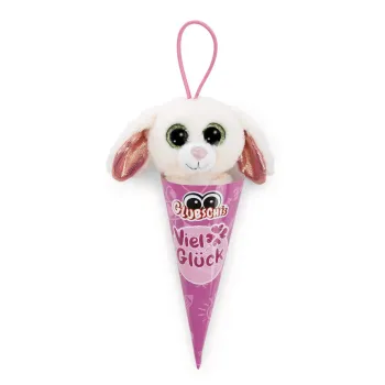 Nici Glubschis Kuscheltier-Schlüsselanhänger mit Loop in Schultüte Hase Chibba