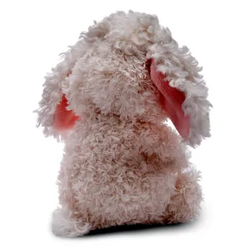 Nici Sleeping Pets Pudel weiß ca.12cm malve Körbchen