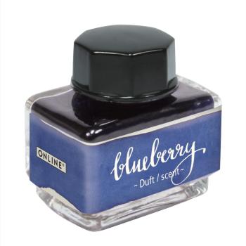 Preview: Online Tintenglas 15ml Tinte der Sinne blueberry