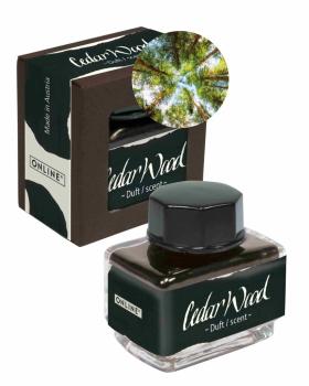 Online Tintenglas 15ml Tinte der Sinne cedar wood