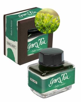 Online Tintenglas 15ml Tinte der Sinne green tea