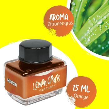 Online Tintenglas 15ml Tinte der Sinne lemon grass