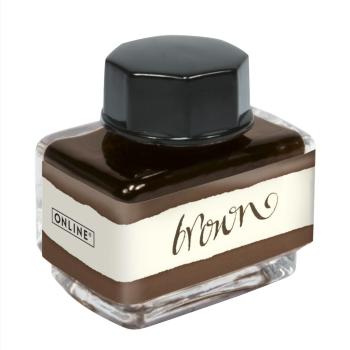 Preview: Online Tintenglas 15ml Colour Inspiration brown
