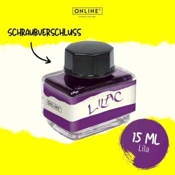 Preview: Online Tintenglas 15ml Colour Inspiration lilac