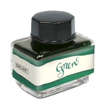 Preview: Online Tintenglas 15ml Colour Inspiration green