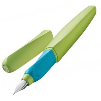 Pelikan Füllhalter Twist P457M grün blau - Feder: M