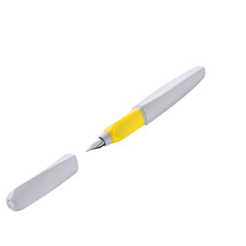 Pelikan Füllhalter Twist P457M blaugrau gelb - Feder: M