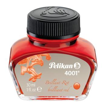 Pelikan Tintenglas 4001®  30ml brillant rot