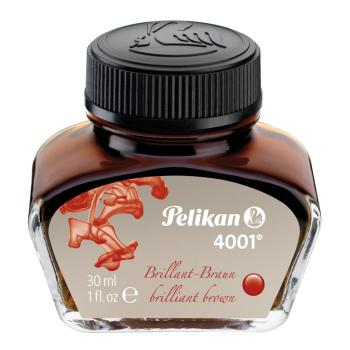 Pelikan Tintenglas 4001®  30ml brillant braun