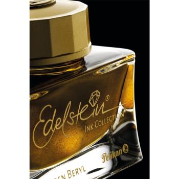 Preview: Pelikan Tintenglas Edelstein® Ink Collection 50ml Golden Beryl - Ink of the Year 2021