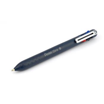 Preview: Pentel Mehrfarb-Druckkugelschreiber iZee BXC470 dunkelblau