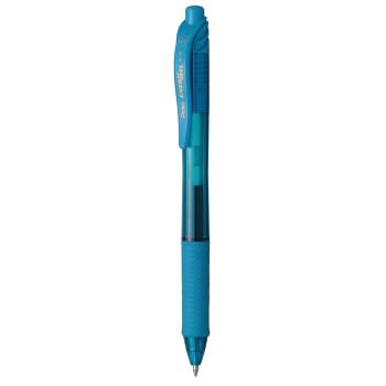 Pentel Tintenroller Liquid Gel EnerGel X 0.35mm Metallspitze hellblau
