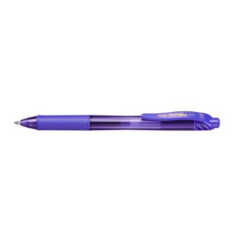 Preview: Pentel Tintenroller Liquid Gel EnerGel X 0.35mm Metallspitze violett