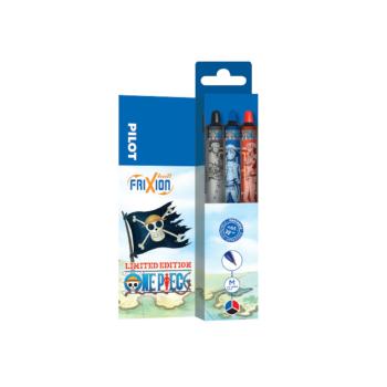 Pilot Tintenroller Frixion Ball+ 0,7 M blau/schwarz/rot Limited-Edition One Piece 3er Set