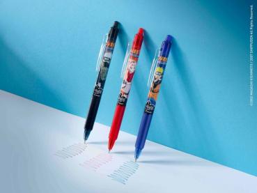Pilot Tintenschreiber Frixion Ball Clicker 0,7 M blau Limited-Edition Naruto Shippuden