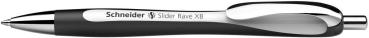Preview: Schneider Kugelschreiber Slider Rave XB black-white - Black Edition (2024)