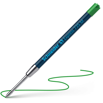 Preview: Schneider Kugelschreiber Mine Express 735 M grün