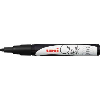 Preview: UniBall Uni Chalk PWE5M Kreidemarker schwarz