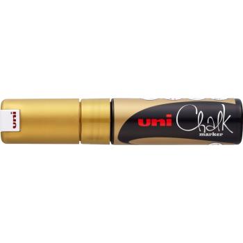Preview: UniBall Uni Chalk PWE8K Kreidemarker gold