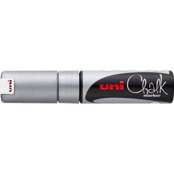 Preview: UniBall Uni Chalk PWE8K Kreidemarker silber