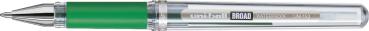 Preview: UniBall Gelroller SIGNO broad 0,6mm grün