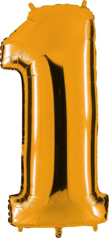 Grabo The Numbers 40" Folienzahl Ziffer 1 (Farbauswahl)