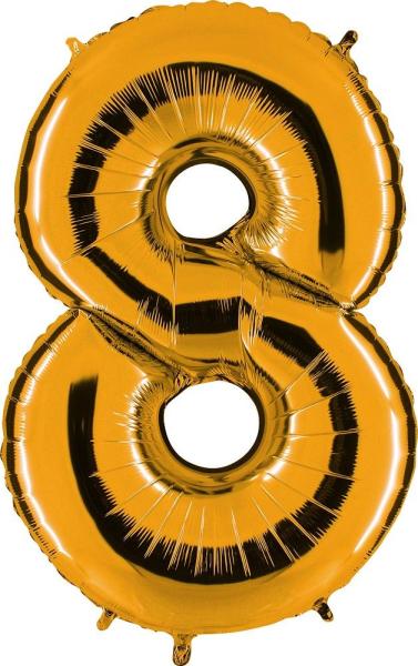 Grabo The Numbers 40" Folienzahl Ziffer 8 (Farbauswahl)