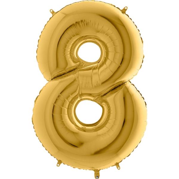 Grabo The Numbers 40" Folienzahl Ziffer 8 (Farbauswahl)