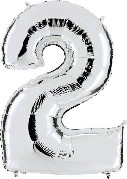 Grabo The Numbers 40" Folienzahl Ziffer 2 (Farbauswahl)