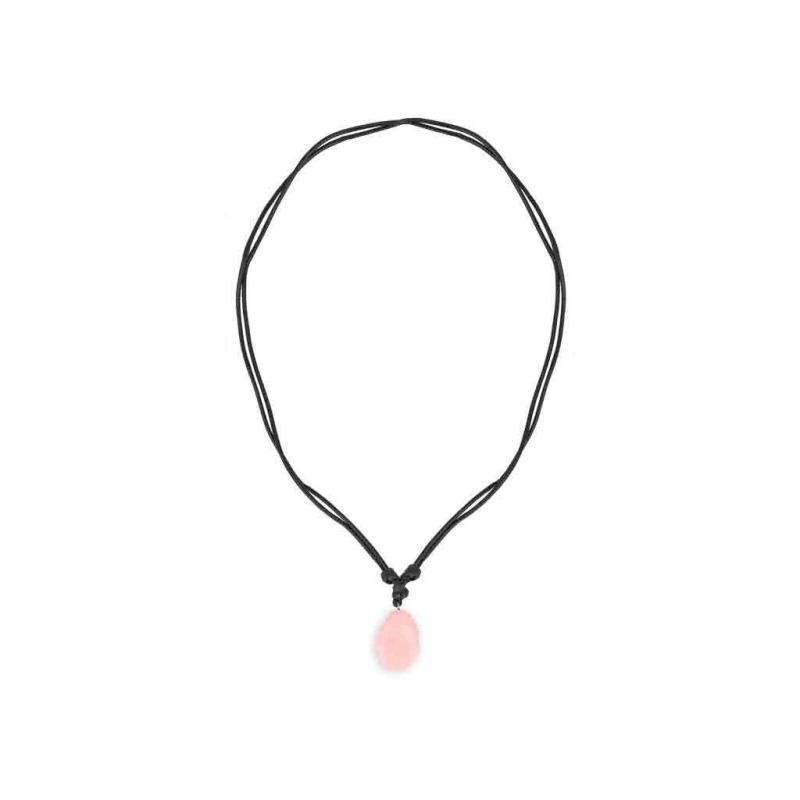 BB Edelstein Halskette Liebe & Schutz Rosenquarz