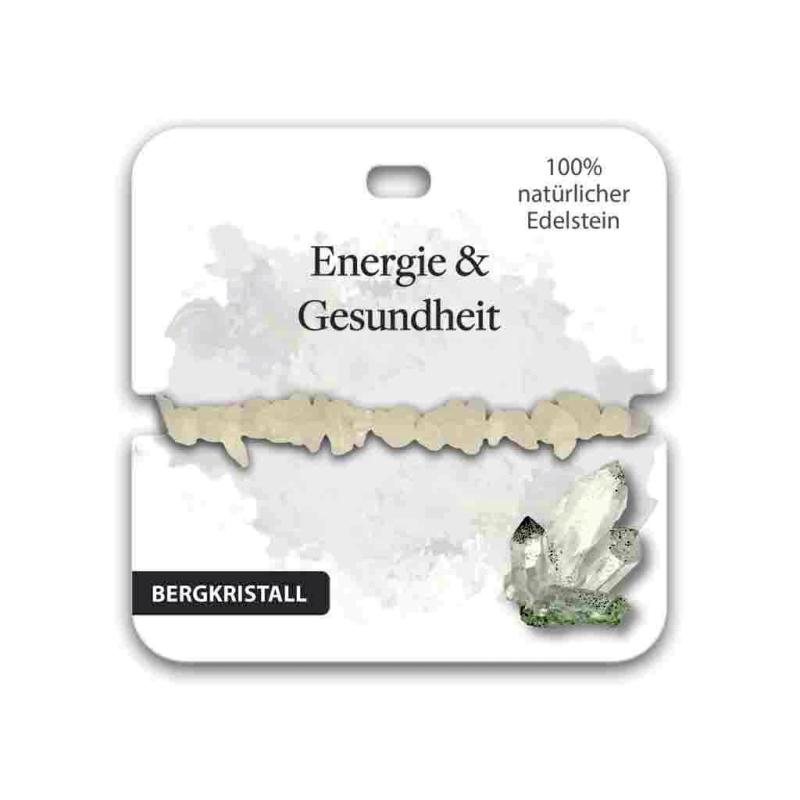 BB Edelstein Armband Energie & Gesundheit Bergkristall