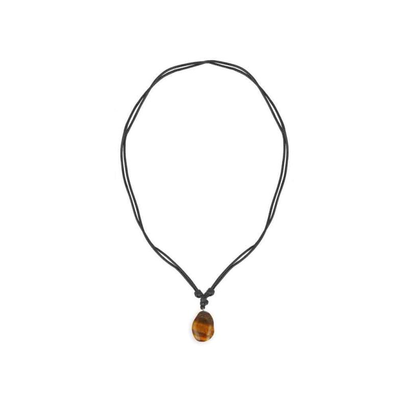 BB Edelstein Halskette Mut & Selbsvertrauen Tigerauge