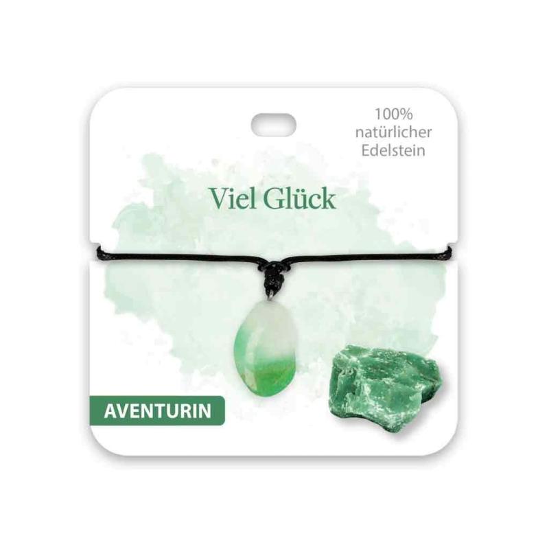BB Edelstein Halskette Viel Glück Aventurin