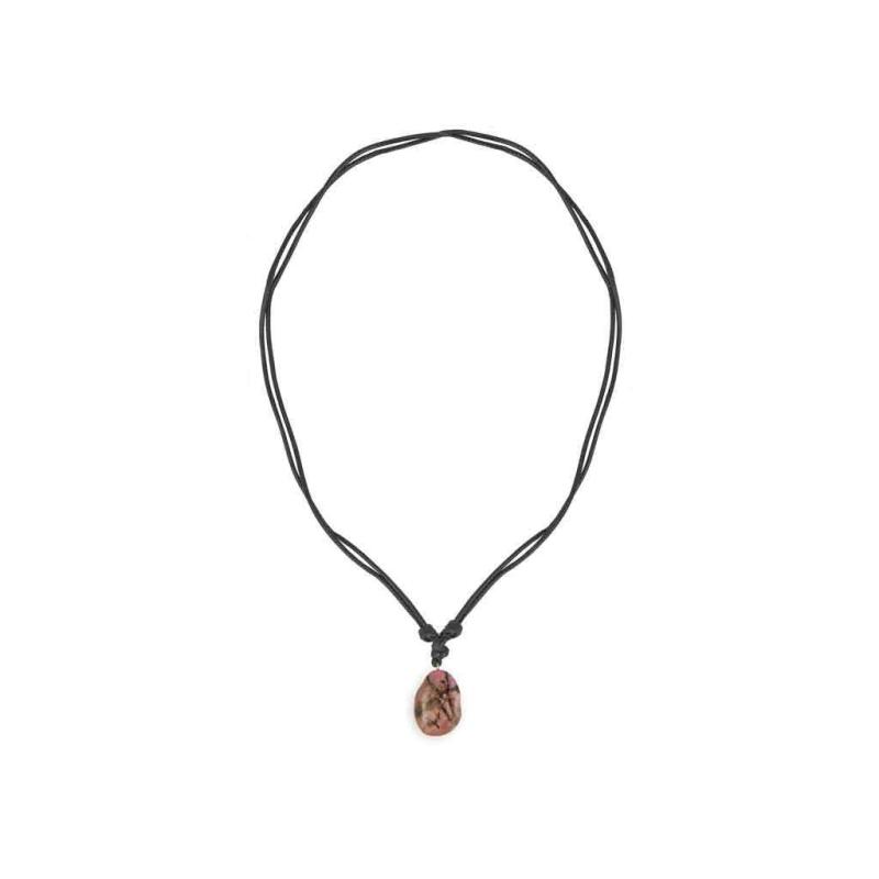 BB Edelstein Halskette Glaub an dich Rhodochrosit