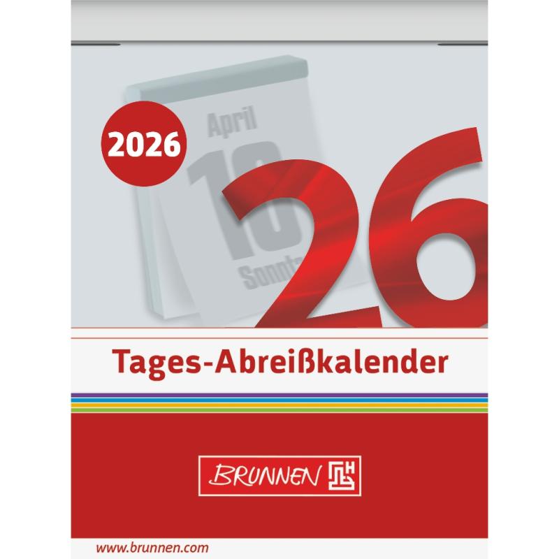Brunnen Tagesabreißkalender Nr.2 5,36x7,2cm 2026