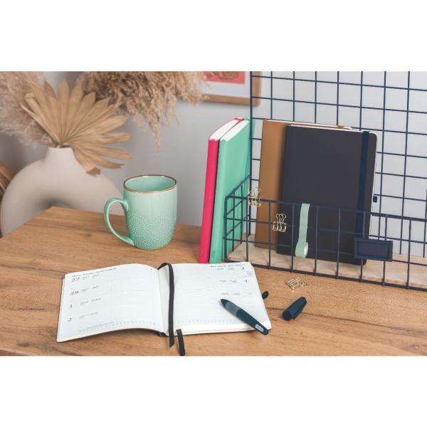 Brunnen Buchkalender A5 Kompagnon braun 2S/1W 2026