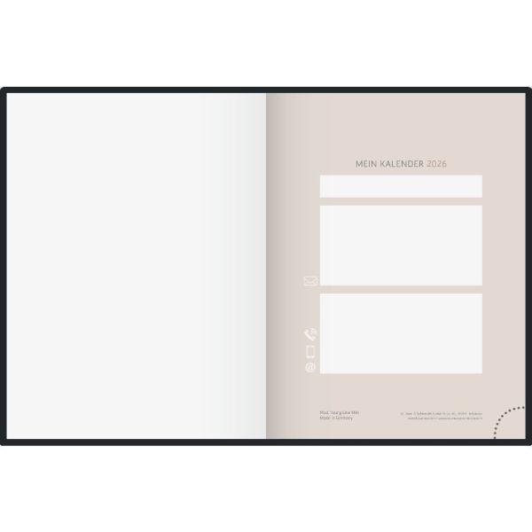 rido/idé Taschenkalender Young Line Starry Night 12x16 2S/1W 2026