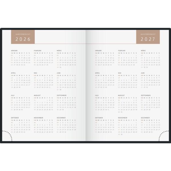 rido/idé Taschenkalender Young Line Heart 12x16 2S/1W 2026