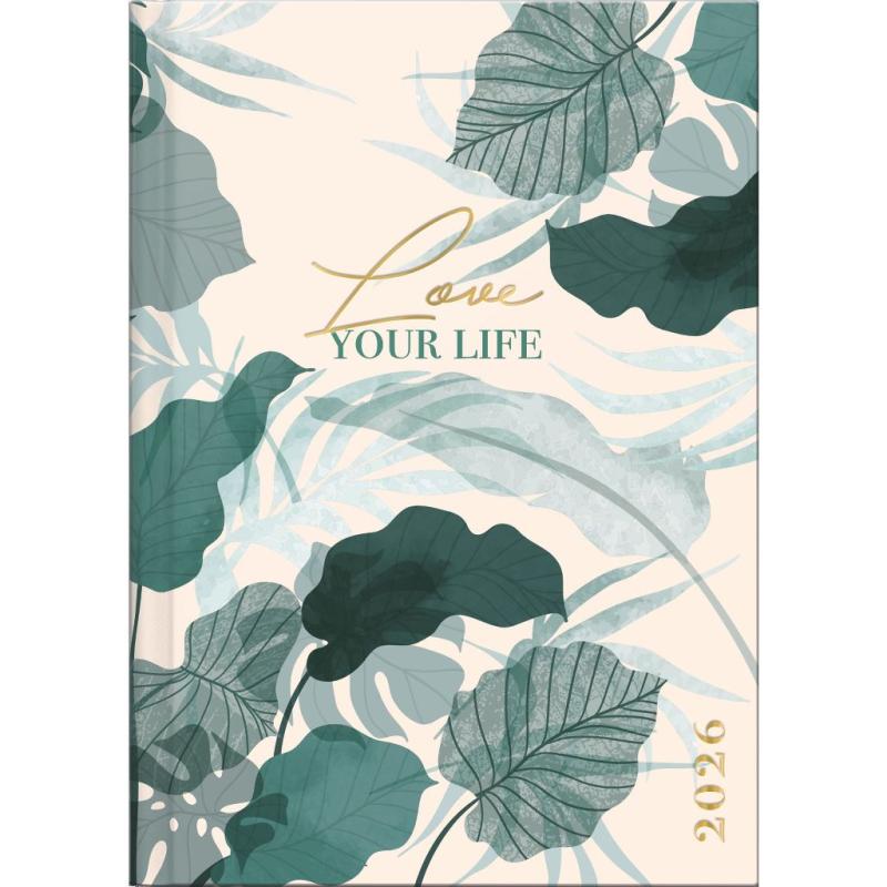 rido/idé Taschenkalender Technik III love your Life 10x14cm 1S/1T 2026