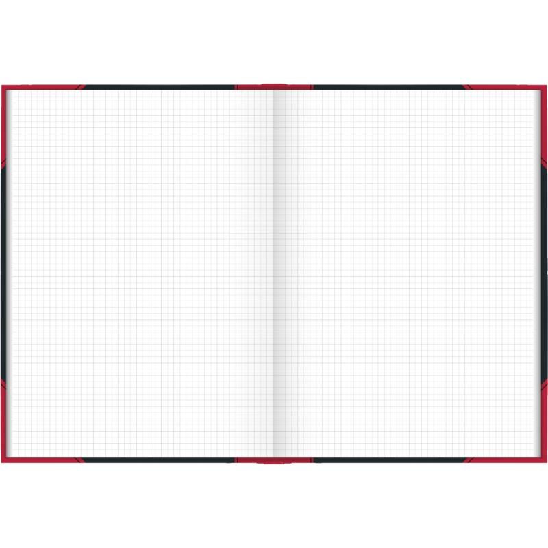 K&E Notizbuch A4 Chinabuch 96 Blatt kariert schwarz